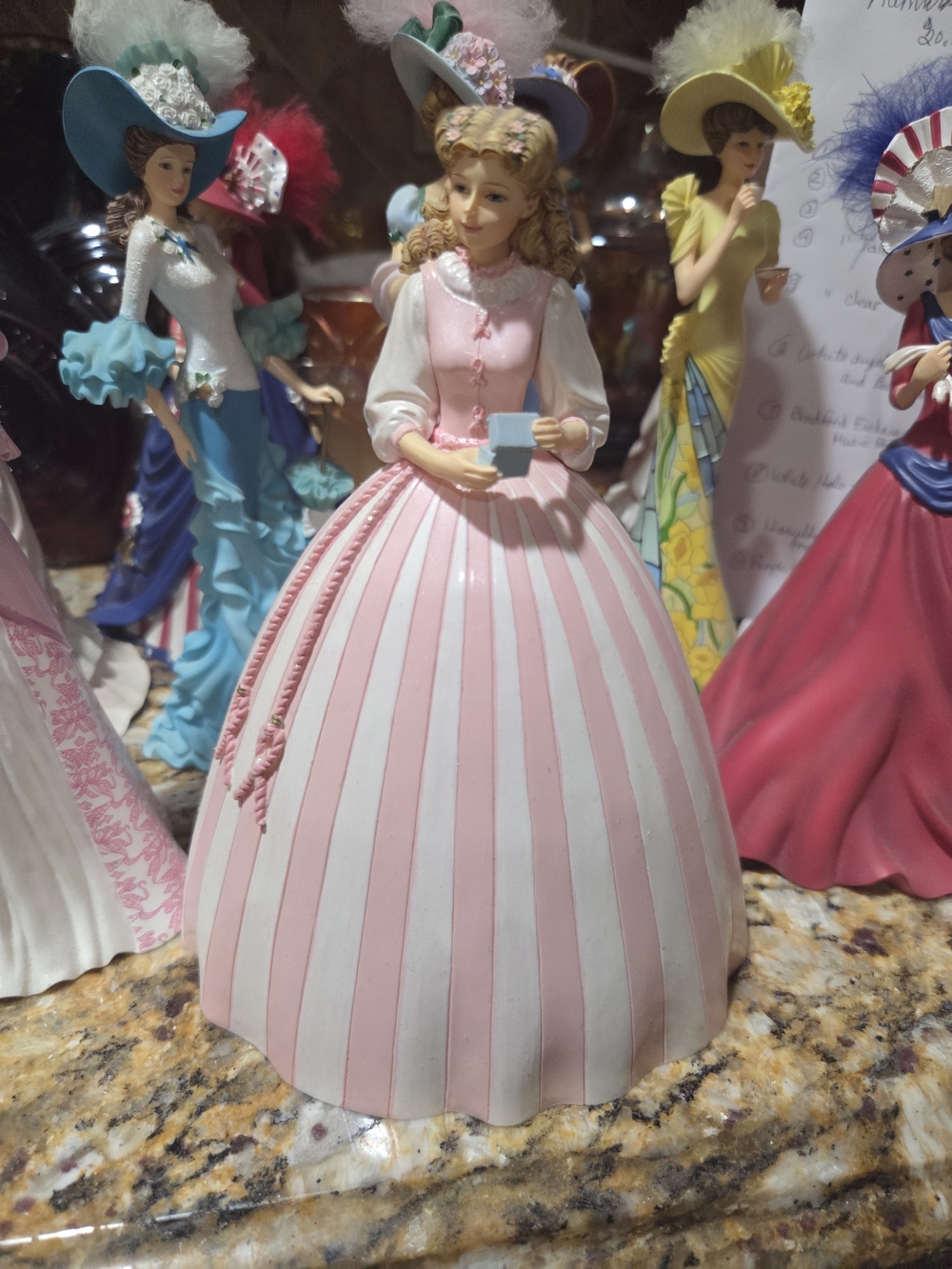 The Hamilton Collection Grand Visions of Hope Collection Pink & White Striped